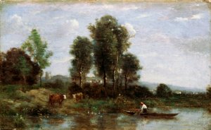 Landschap met een rivier