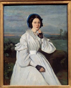 Portret van Claire Sennegon (1821-?)