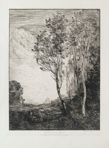 Souvenir d’Italie door Jean Baptiste Camille Corot