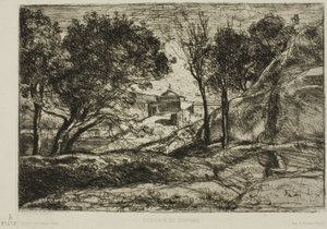 Souvenir van Toscane door Jean Baptiste Camille Corot
