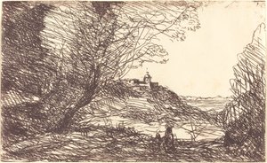 Souvenir van de Omgeving van Monaco Souvenir des environs de Monaco, 1860