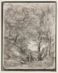 De tuinen van Horatius, originele indruk 1855, gedrukt in 1921