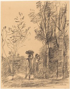 De ontmoeting in het bos La Rencontre du bosquet, 1871