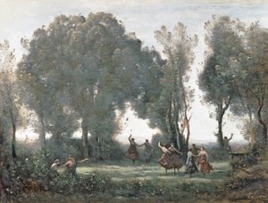 Onbekend schilderij door Jean Baptiste Camille Corot