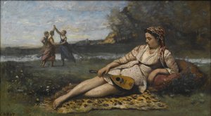 Jonge vrouwen van Sparta Jeunes filles de Sparte, 1868-1870