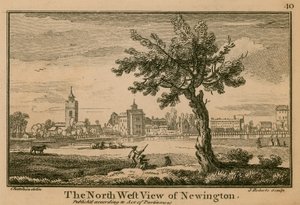 Het noordwestelijke uitzicht van Newington