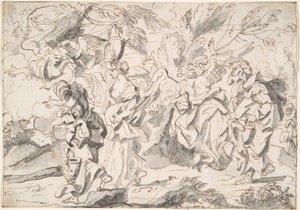 Vernietiging van Sodom door Jean Baptiste Corneille