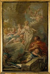Pygmalion en Galatea door Jean Baptiste Deshays