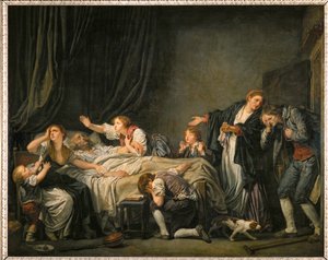 De gestrafte zoon. De gestrafte zoon ... door Jean Baptiste Greuze
