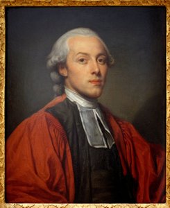 Portret van Charles Paul Jean Baptiste de Bourgevin de Vialart de Saint Morys, raadsheer van de Grote Kamer van het Parlement van Parijs door Jean Baptiste Greuze