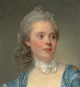Portret van een dame, ca. 1765 door Jean Baptiste Greuze