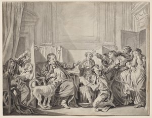 De schuldige en berouwvolle dochter