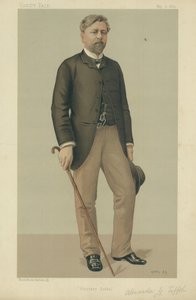 M Alexandre Gustave Eiffel door Jean Baptiste Guth