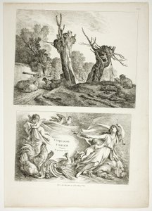 Plaat 25 van 38 uit Oeuvres de J. B. Huet door Jean Baptiste Huet