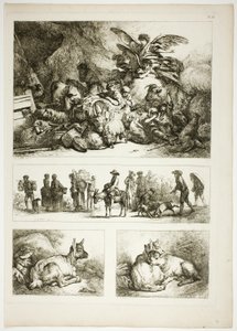 Plaat 33 van 38 uit Oeuvres de J. B. Huet