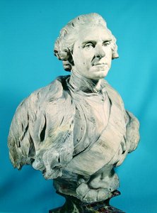 Buste van Maurice (1696-1750) Graaf van Saksen