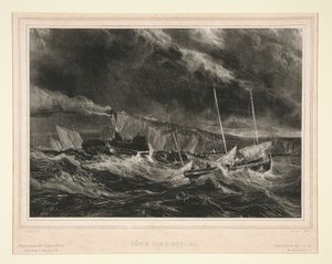 Kust van Dover door Jean Baptiste Isabey