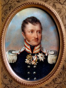 Frederik Willem III van Pruisen door Jean Baptiste Isabey