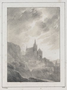De kathedraal door Jean Baptiste Isabey