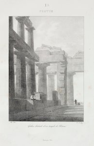 Reis naar Italië in 1822 door Jean Baptiste Isabey