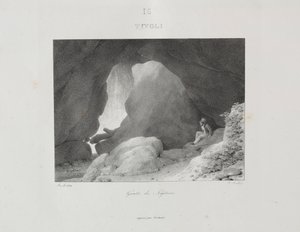 Reis naar Italië in 1822 door Jean Baptiste Isabey