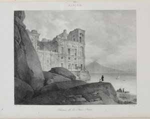 Reis naar Italië in 1822 door Jean Baptiste Isabey