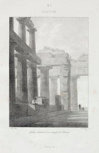 Reis naar Italië in 1822 door Jean Baptiste Isabey