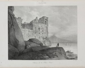 Reis naar Italië in 1822 door Jean Baptiste Isabey
