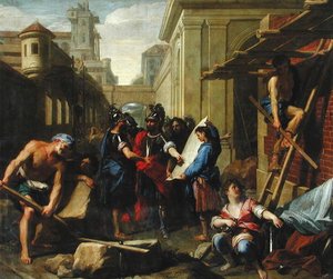 Stichting van een stad in Germania door de Tectosages door Jean Baptiste Jouvenet
