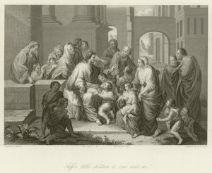 Laat de kinderen tot mij komen door Jean Baptiste Jouvenet