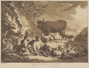 O Hoe Extreem Gelukkig Kunnen Boeren Zijn door Jean Baptiste Le Prince