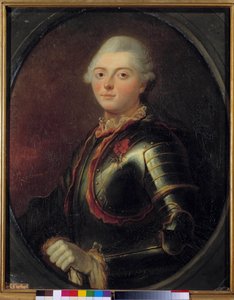 Portret van admiraal Charles Henri Theodat, graaf van Estaing door Jean Baptiste Lebrun