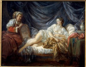 La Sultane door Jean Baptiste Leprince