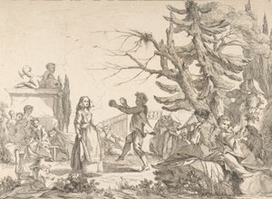 Impromptu Dans Le Bal improvisé, 1742
