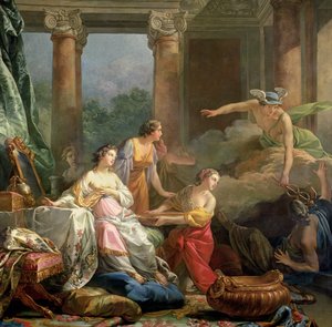 Mercurius, Herse en Aglauros, 1763
