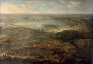 Het Beleg van Bergen door Jean Baptiste Martin