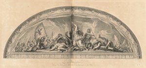 Duitsland, Centrum van de Salon van Oorlog naast de Koninklijke Kamers [pl. 37] door Jean Baptiste Masse