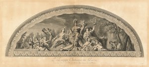 Christelijk Europa in Vrede, Centrum van de Salon van Vrede naast de Kamers van de Koningin [pl. 45]