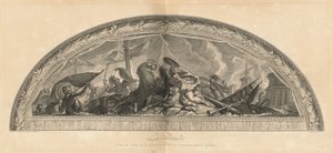Holland, Centrum van de Salon van Oorlog in de Arcade die naar de Galerie leidt (pl. 39)