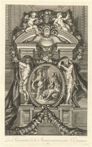 De superioriteit van Frankrijk erkend door Spanje 1662 [pl. 17]