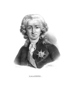 Charles Alexandre de Calonne, c1820s