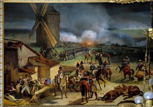 De Slag bij Valmy op 20 september door Jean Baptiste Mauzaisse