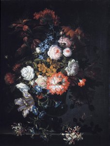 Stilleven met bloemen door Jean Baptiste Monnoyer