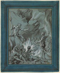 Belphagore door Jean Baptiste Oudry