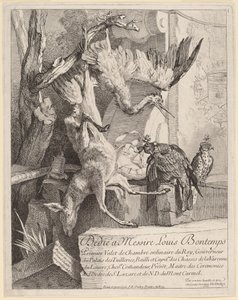 Frontispice door Jean Baptiste Oudry
