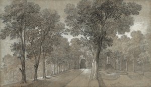 Uitzicht op het park in Arcueil