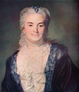 Madame Chevotet door Jean Baptiste Perronneau