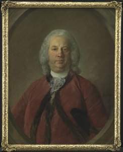 Portret van Frederik Hansen de Liliendal, Deense consul in Bordeaux