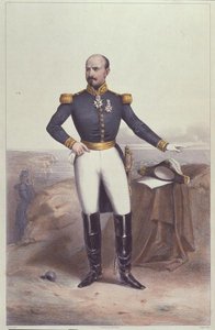 Generaal Louis Jules Trochu (1815-96) door Jean Baptiste Perrot