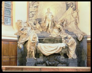 Graf van maarschalk Maurice de Saxe, 1756-77 door Jean Baptiste Pigalle